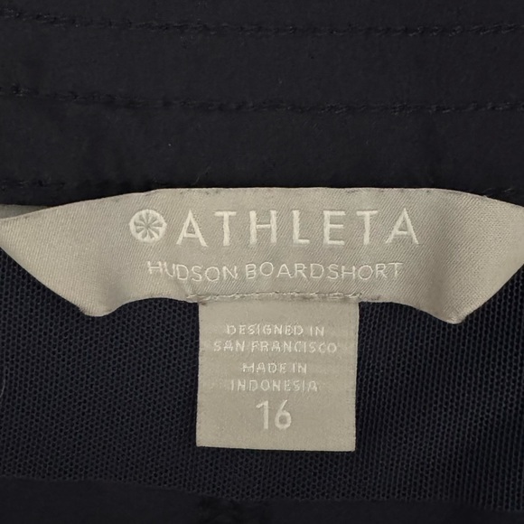 Athleta Hudson Boardshort Navy Blue Size 16 - Picture 4 of 5